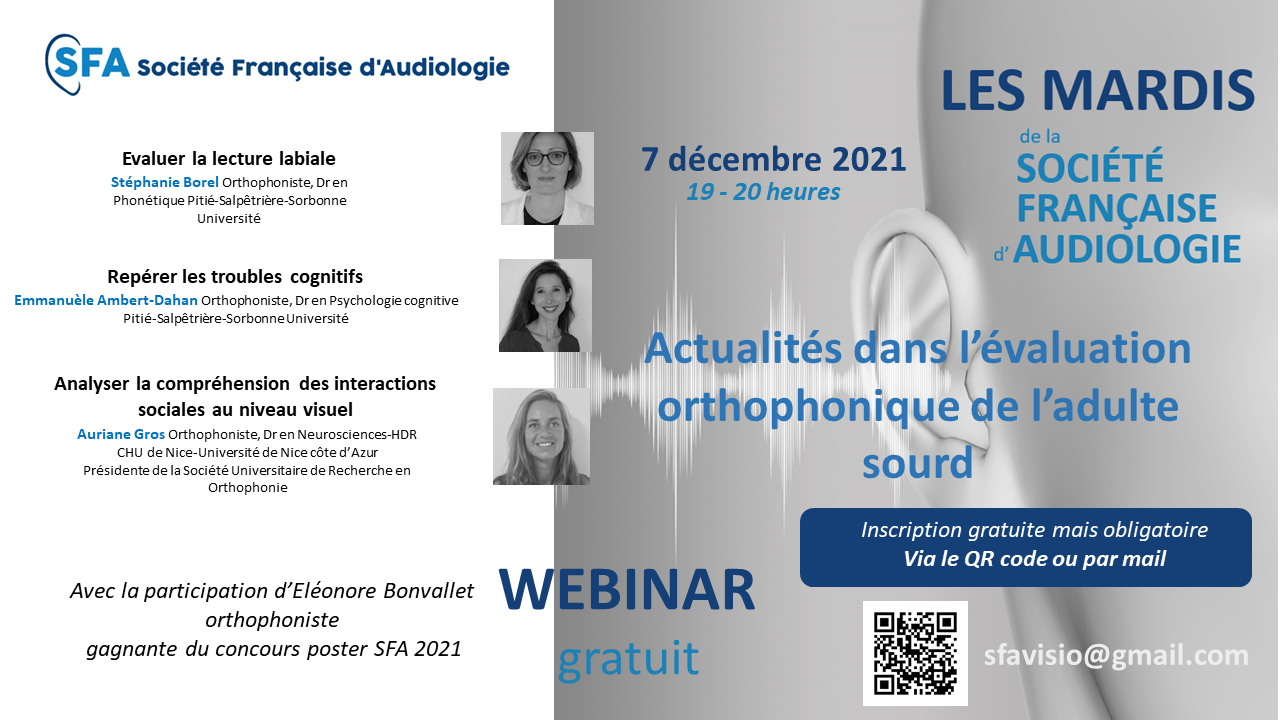 Webinaire SFA 7 décembre 2021 19h-20h image